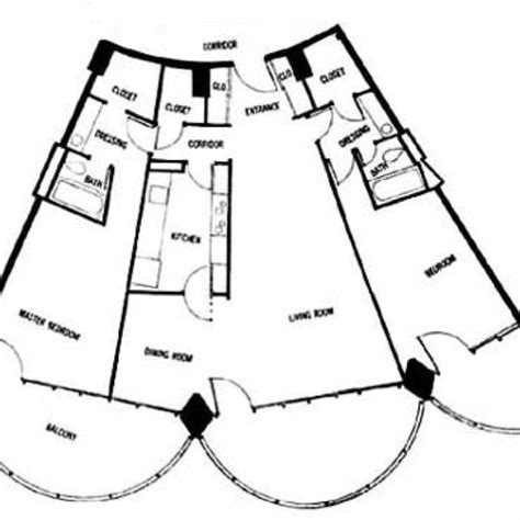 floor plans of marina towers chicago